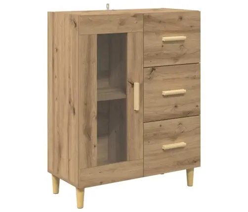 Aukštas Spintelė Amatininkų Ąžuolas 69,5 X 32,5 X 180 Cm