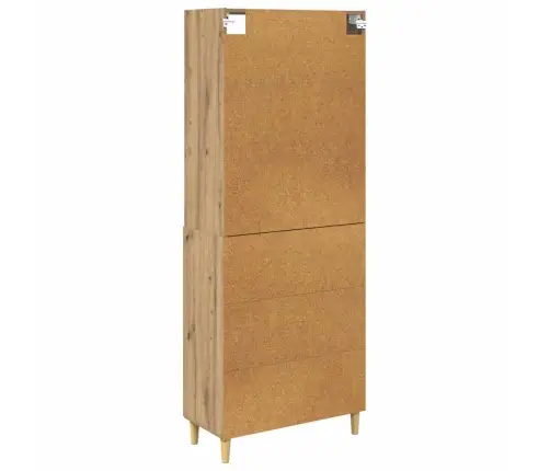 Aukštas Spintelė Amatininkų Ąžuolas 69,5 X 32,5 X 180 Cm