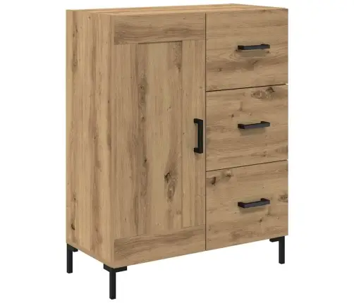 Augstais Skapītis 2 Pcs Artisānā Ozols 69,5 X 34 X 180 Cm Vidaxl