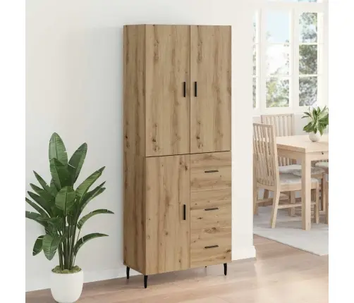 Aukštas Spintelė Amatininkų Ąžuolas 69,5 X 34 X 180 Cm