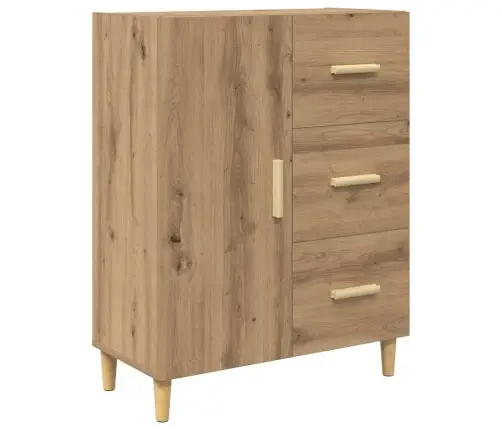 Augstais Skapītis Artisānā Ozols 69,5 X 34 X 180 Cm Vidaxl