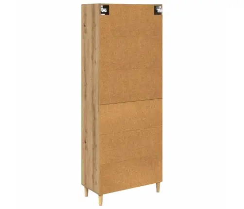 Aukštas Spintelė Amatininkų Ąžuolas 69,5 X 34 X 180 Cm