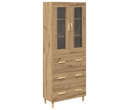 Aukštas Spintelė Amatininkų Ąžuolas 69,5 X 34 X 180 Cm