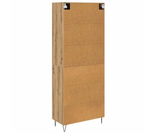 Aukštas Spintelė Su Stalčių 2 Pcs Amatininkų Ąžuolas