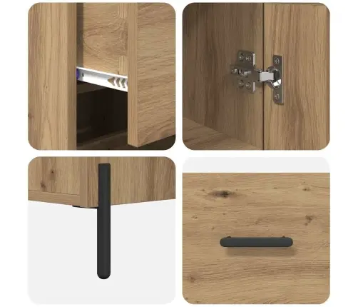 Kõrgushein Sahtliga Käsitööpuu 34,5 X 34 X 180 Cm Tehispuit