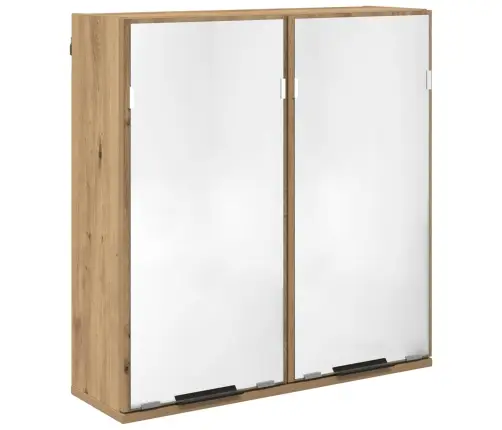 Vannas Istabas Mēbeļu Komplekts Ar Plauktu 4 Pcs Artisānā Ozols Vidaxl