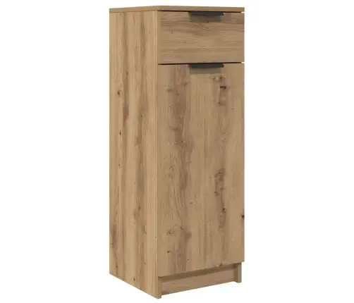 Vannas Istabas Mēbeļu Komplekts Ar Plauktu 4 Pcs Artisānā Ozols Vidaxl