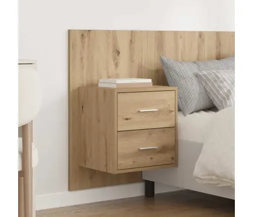 Gultas Galva Ar Skapīšu 3 Pcs Artisānā Ozols Inženierijas Koks Vidaxl