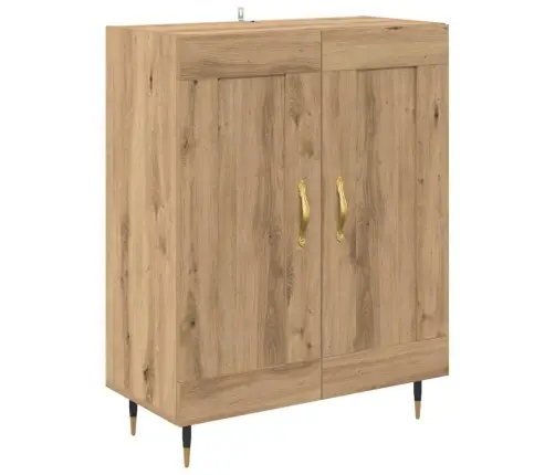 Augstais Skapītis Artisānā Ozols 69,5 X 34 X 180 Cm Vidaxl