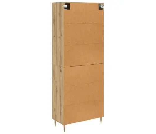 Kõrgushein 2 Pcs Käsitööpuu 69,5 X 34 X 180 Cm Tehispuit