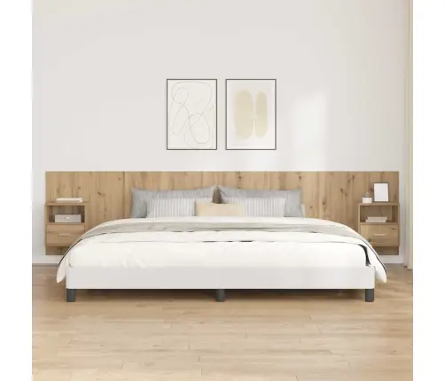 Peatoed Kapiga Sahtliga Riiuliga 3 Pcs Käsitööpuu Tehispuit