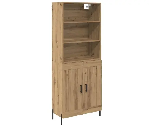 Aukštas Spintelė Amatininkų Ąžuolas 69,5 X 32,5 X 180 Cm