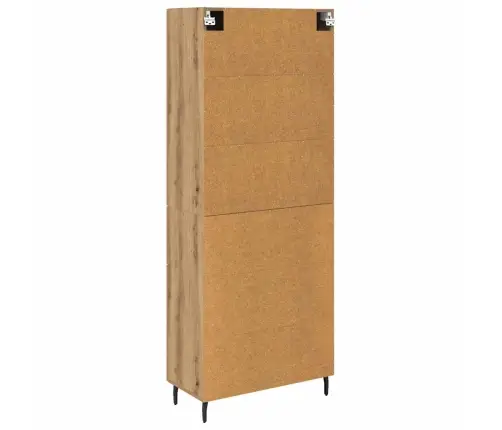 Aukštas Spintelė Su Stalčių 2 Pcs Amatininkų Ąžuolas