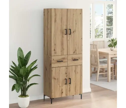 Aukštas Spintelė Amatininkų Ąžuolas 69,5 X 34 X 180 Cm