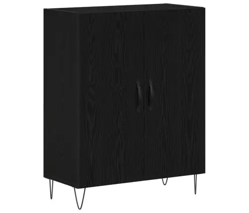 Aukštas Spintelė Juodas Ąžuolas 69,5 X 34 X 180 Cm