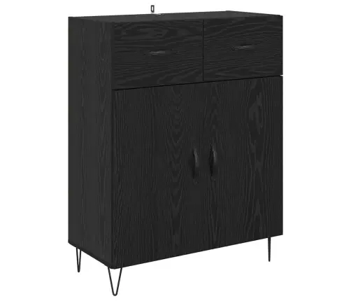 Kõrgushein Sahtliga Must Tamm 69,5 X 34 X 180 Cm Tehispuit