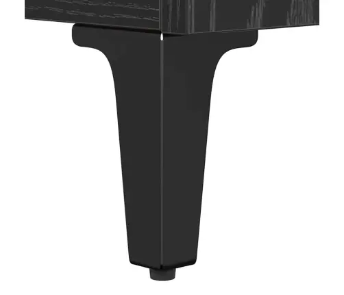 Aukštas Spintelė Juodas Ąžuolas 69,5 X 34 X 180 Cm