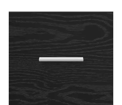 Peatoed Kapiga Sahtliga Must Tamm 337 X 32,5 X 80 Cm Tehispuit