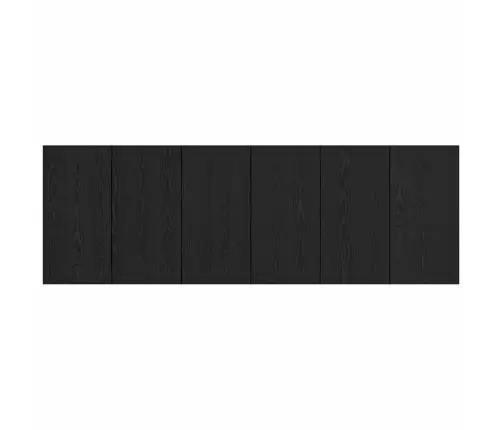 Peatoed Kapiga Sahtliga Must Tamm 337 X 32,5 X 80 Cm Tehispuit