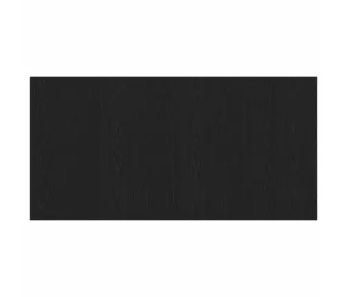 Gultas Galvas Dēlis Ar Skapīšiem 3 Pcs Melns Ozolkoks Vidaxl