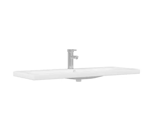 Vannitoa Kapp Sahtliga Must Tamm 100 X 38,5 X 46 Cm Tehispuit