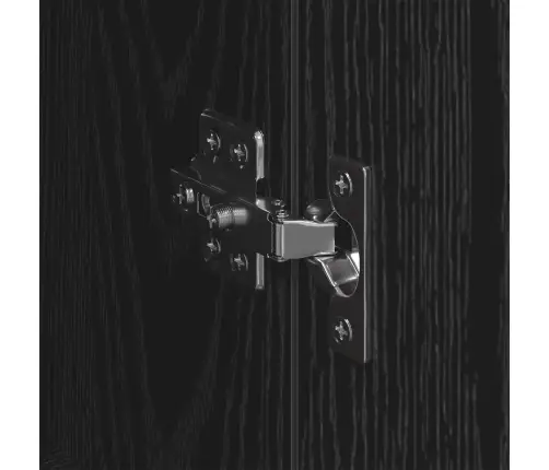 Kõrgushein Must Tamm 69,5 X 34 X 180 Cm Tehispuit