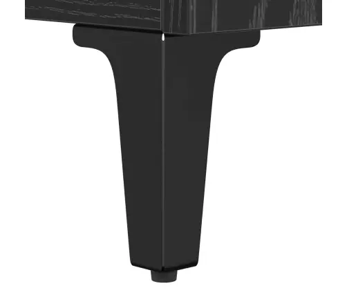 Kõrgushein Must Tamm 69,5 X 34 X 180 Cm Tehispuit