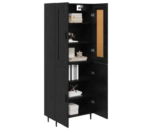 Kõrgushein 2 Pcs Must Tamm Tehispuit