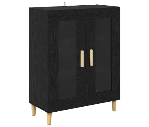 Kõrgushein Must Tamm 69,5 X 34 X 180 Cm Tehispuit