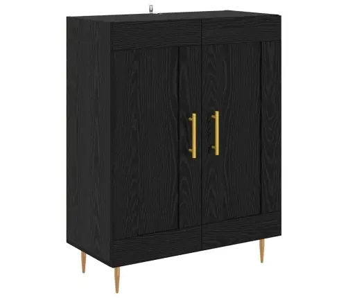 Kõrgushein Sahtliga Must Tamm 69,5 X 34 X 180 Cm Tehispuit