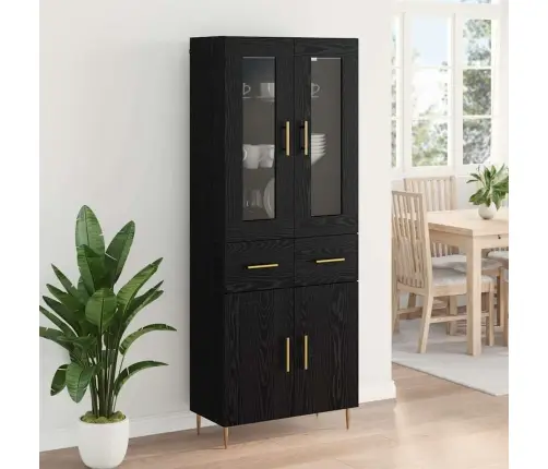 Kõrgushein Sahtliga 2 Pcs Must Tamm Tehispuit