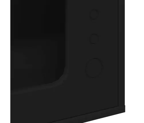 Kaķu Māja Melna 51 X 30 X 42 Cm Inženierijas Koks Vidaxl