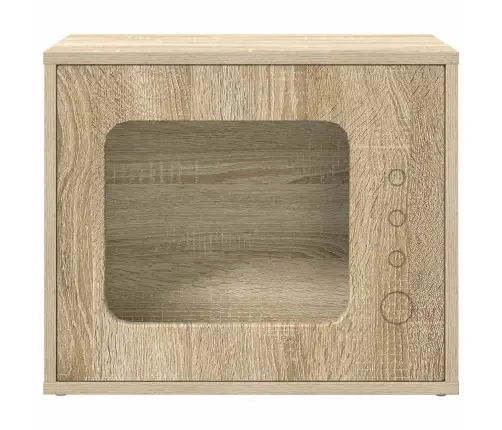 Kaķu Māja Sonoma 51 X 30 X 42 Cm Inženierijas Koks Vidaxl