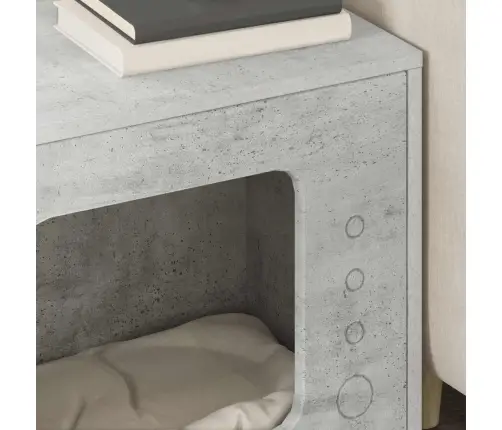 Kaķu Māja Betons 51 X 30 X 42 Cm Inženierijas Koks Vidaxl