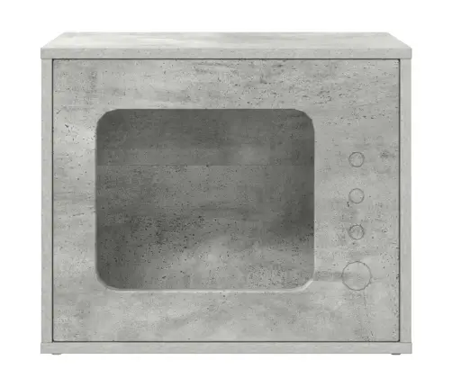 Kaķu Māja Betons 51 X 30 X 42 Cm Inženierijas Koks Vidaxl