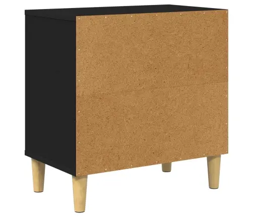 Kaķu Māja Melna 51 X 30 X 52 Cm Inženierijas Koks Vidaxl