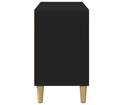 Kaķu Māja Melna 51 X 30 X 52 Cm Inženierijas Koks Vidaxl