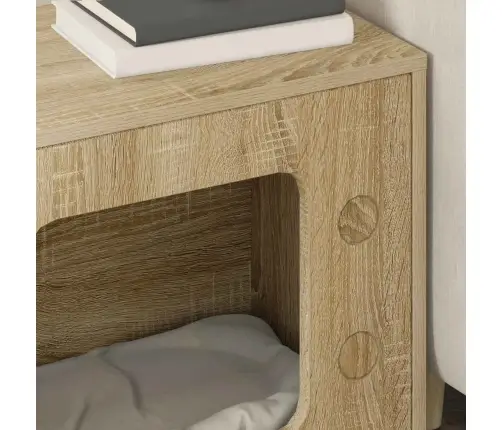 Kaķu Māja Sonoma 51 X 30 X 52 Cm Inženierijas Koks Vidaxl