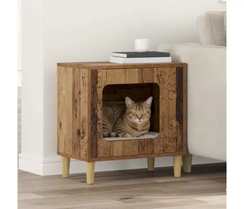 Kassi Maja Vana Puit 51 X 30 X 52 Cm Tehispuit