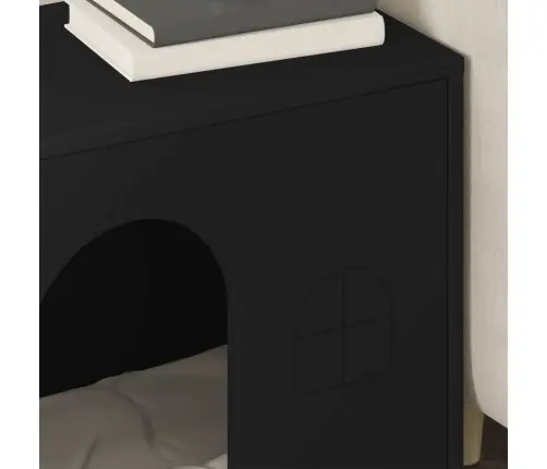 Kassi Maja Must 51 X 30 X 52 Cm Tehispuit