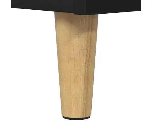 Kaķu Māja Melna 42,5 X 40 X 53 Cm Inženierijas Koks Vidaxl