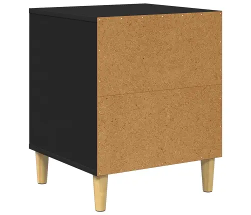 Kaķu Māja Melna 42,5 X 40 X 53 Cm Inženierijas Koks Vidaxl