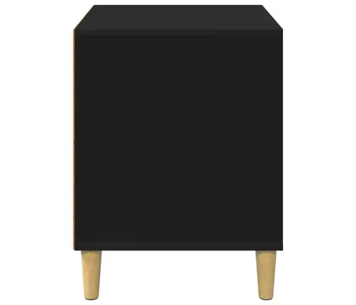 Kaķu Māja Melna 42,5 X 40 X 53 Cm Inženierijas Koks Vidaxl