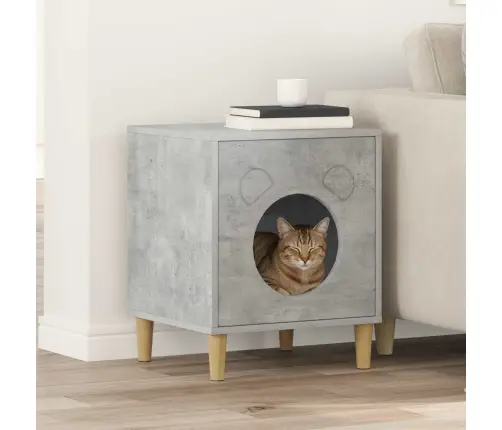 Kassi Maja Betoon 42,5 X 40 X 53 Cm Tehispuit