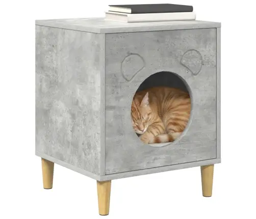 Kassi Maja Betoon 42,5 X 40 X 53 Cm Tehispuit