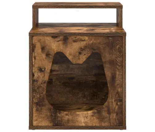 Katės Namelis Rūkyta Ąžuolas 42,5 X 40 X 53,5 Cm