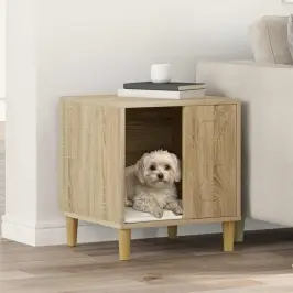 Suņu Māja Sonoma 44 X 42 X 49 Cm Inženierijas Koks Vidaxl