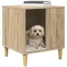 Suņu Māja Sonoma 44 X 42 X 49 Cm Inženierijas Koks Vidaxl