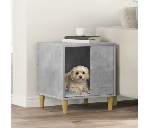 Šunų Būda Betoninė 44 X 42 X 49 Cm Apdirbta Mediena