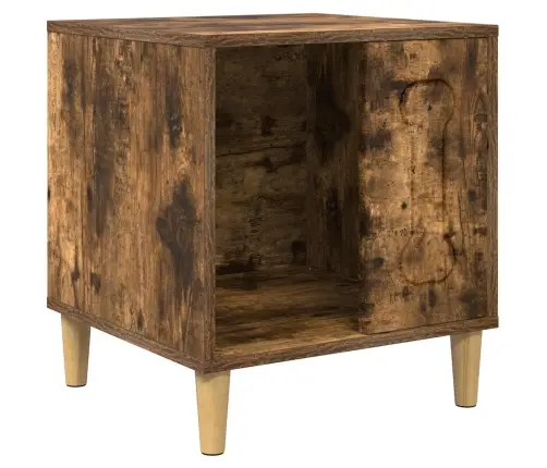 Suņu Māja Dūmaka Ozols 44 X 42 X 49 Cm Inženierijas Koks Vidaxl